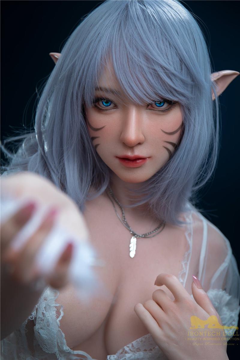 166cm Irontech Silicone Elf Sex Doll - Candy