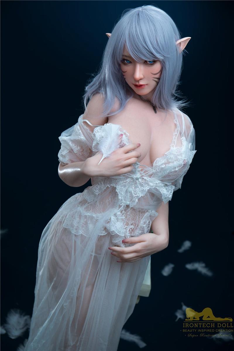 166cm Irontech Silicone Elf Sex Doll - Candy