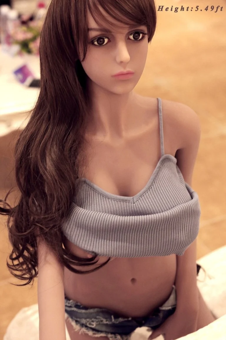 Life Size TPE Love Doll Massager with Skeleton - Amy Life Size TPE Love Doll Massager with Skeleton - Amy