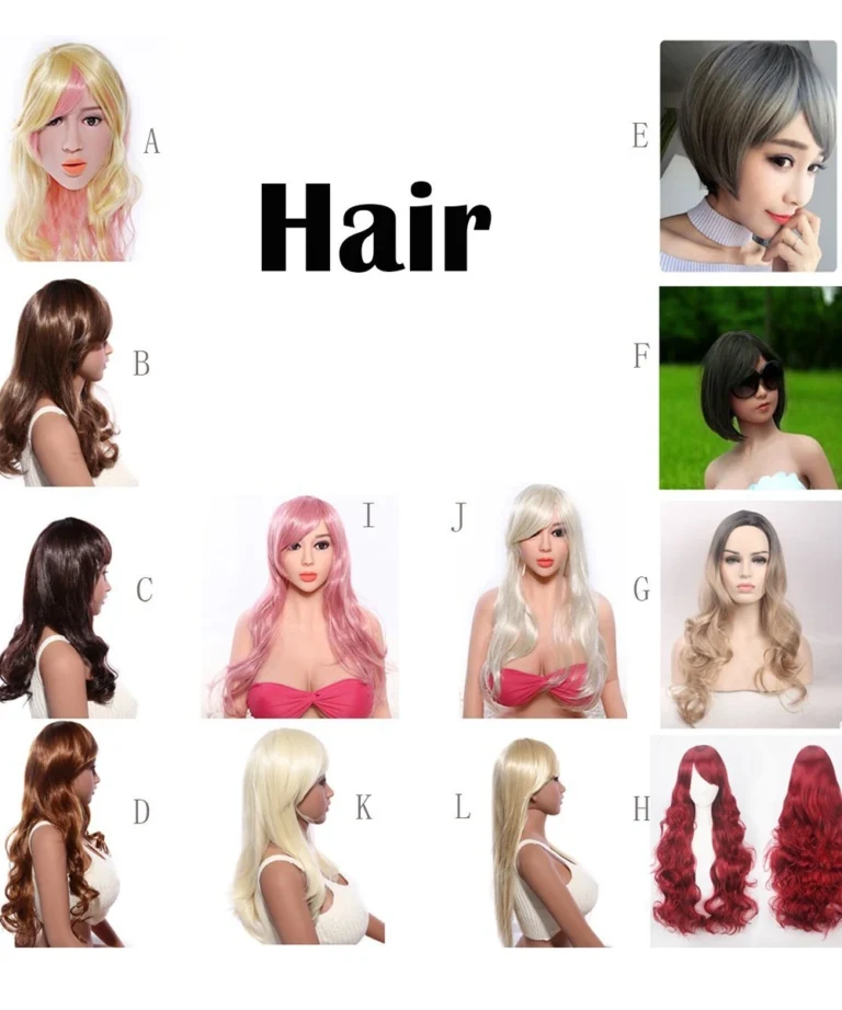 Wig for Lovely Sex Dolls
